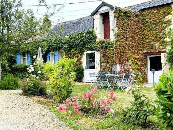 Gîte Les Jardins de Terrefort Saumur Eksteriør billede