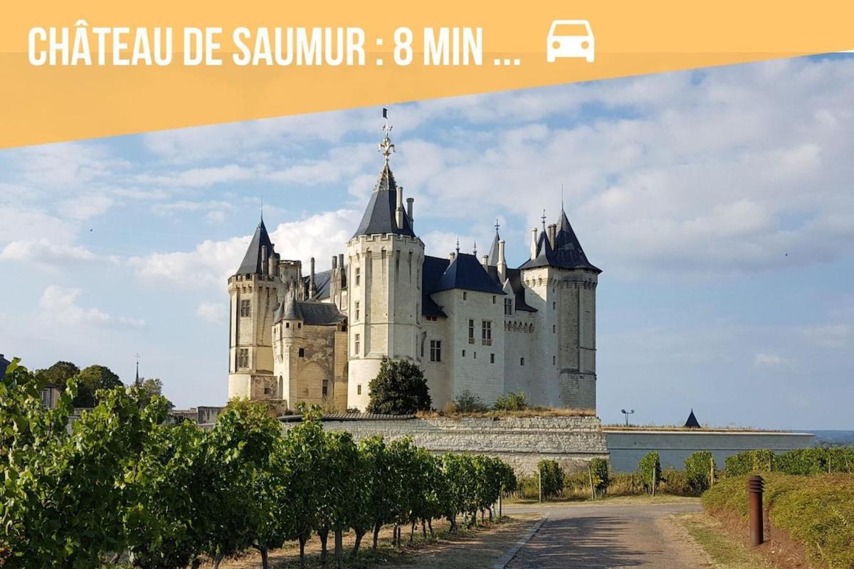 Gîte Les Jardins de Terrefort Saumur Eksteriør billede